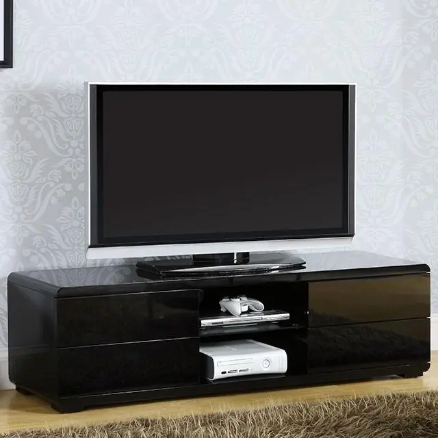 Cerro Black 59" TV Console, Black - FOA East