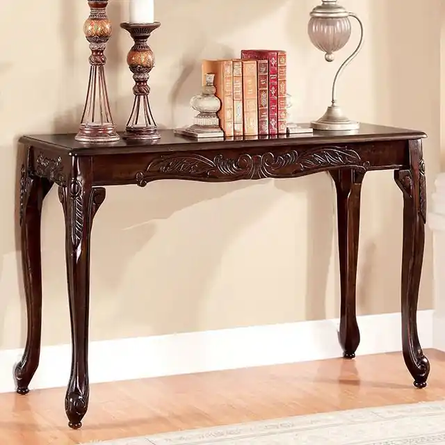 Cheshire Dark Cherry Sofa Table - FOA East