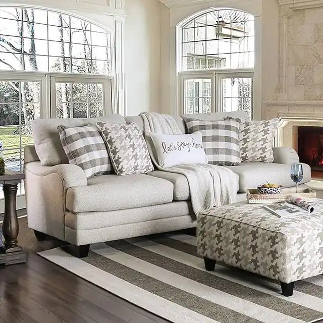 Christine Light Gray Sofa - FOA East