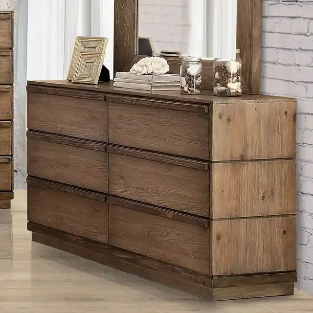 COIMBRA Rustic Natural Tone Dresser - FOA East