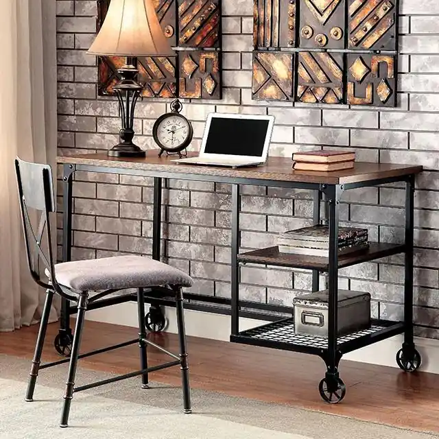 CORI Antique Black Desk - FOA East