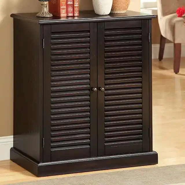 Della Espresso Shoe Cabinet - FOA East