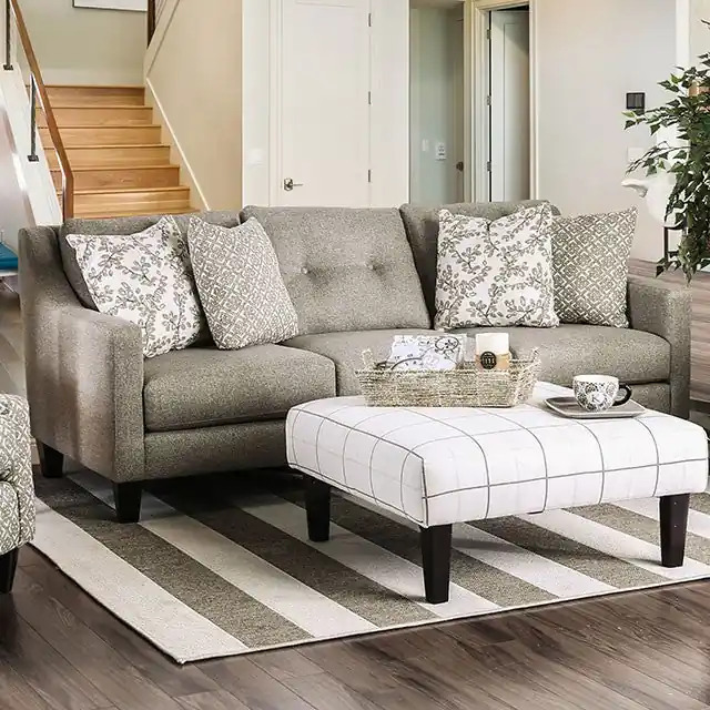 Dorset Light Gray Sofa - FOA East