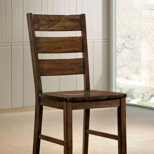 Dulce Walnut Side Chair (2/CTN) - FOA East