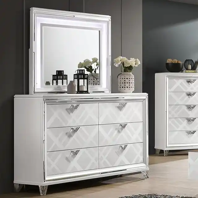 EMMELINE Dresser, White - FOA East