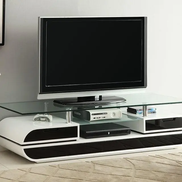 Evos Black/White 63" TV Console - FOA East