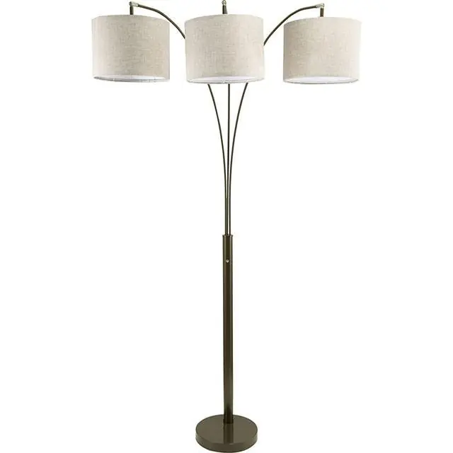 Fanny Brown 80"H Brown Arch Lamp - FOA East