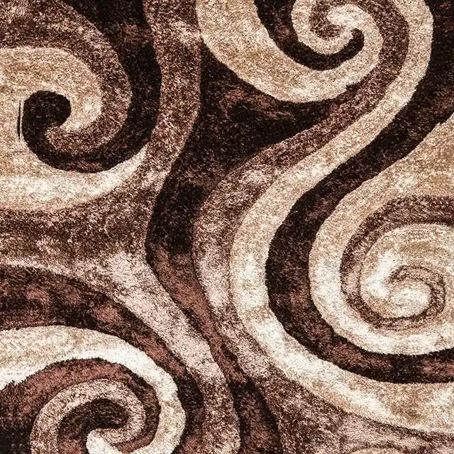 Fermont Brown Beige 5' X 8' Area Rug - FOA East