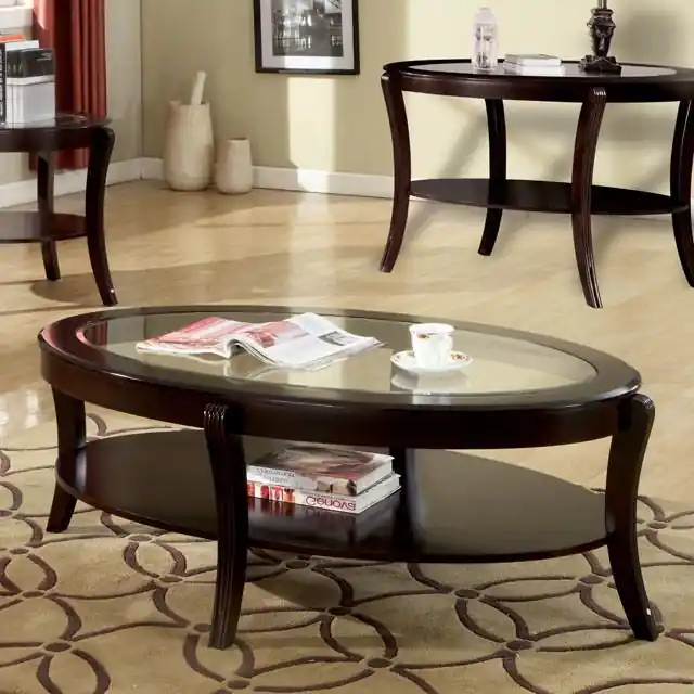 FINLEY Espresso Coffee Table - FOA East