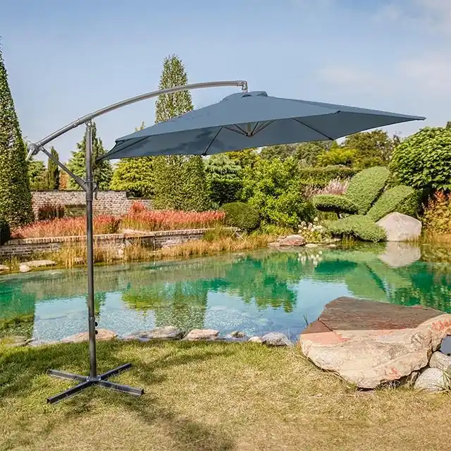 Glam Cantilever Umbrella w/ LED - FOA East