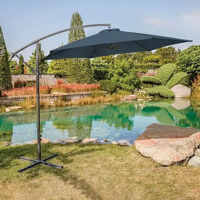 Glam Cantilever Umbrella w/ LED - FOA East