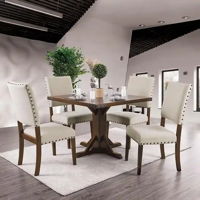 Glenbrook Brown Cherry Dining Table - FOA East