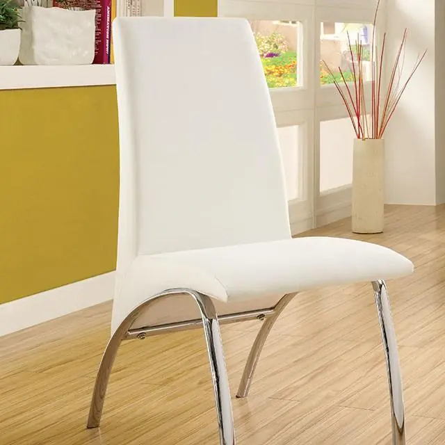 Glenview White Side Chair - FOA East