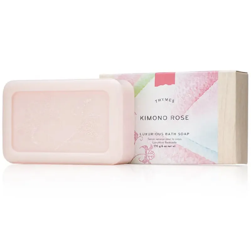 Kimono Rose Bar Soap - Thymes