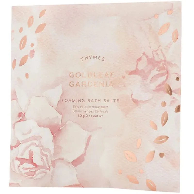 Goldleaf Gardenia Foaming Bath Salts - Thymes