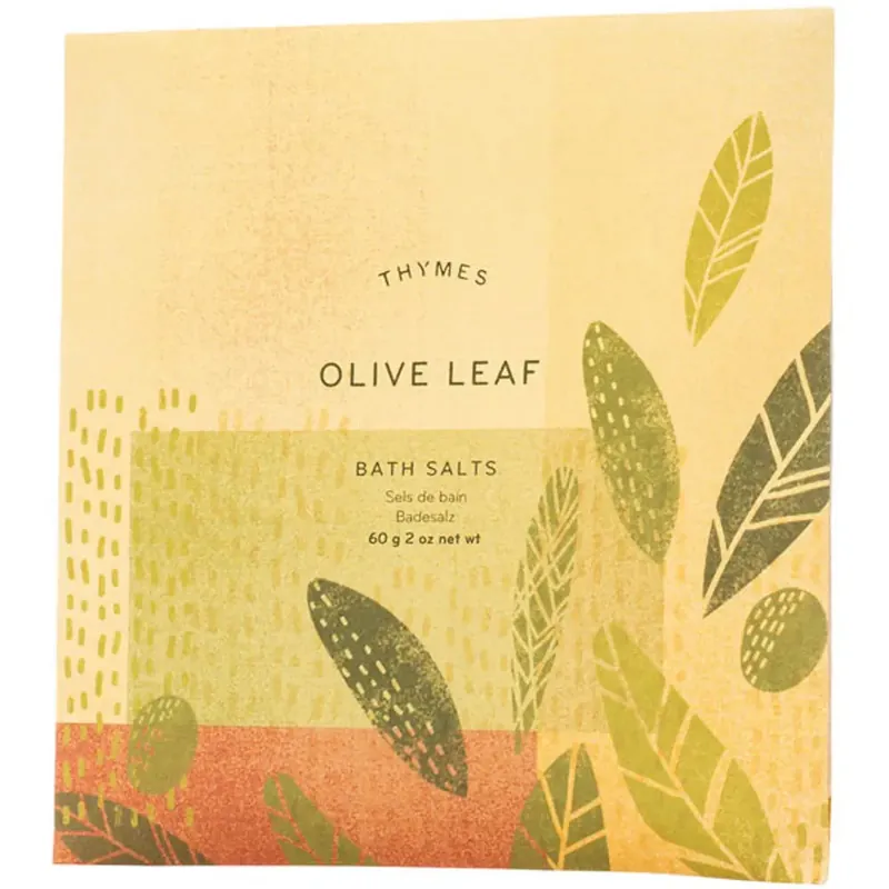 Olive Leaf Bath Salts Envelope - Thymes