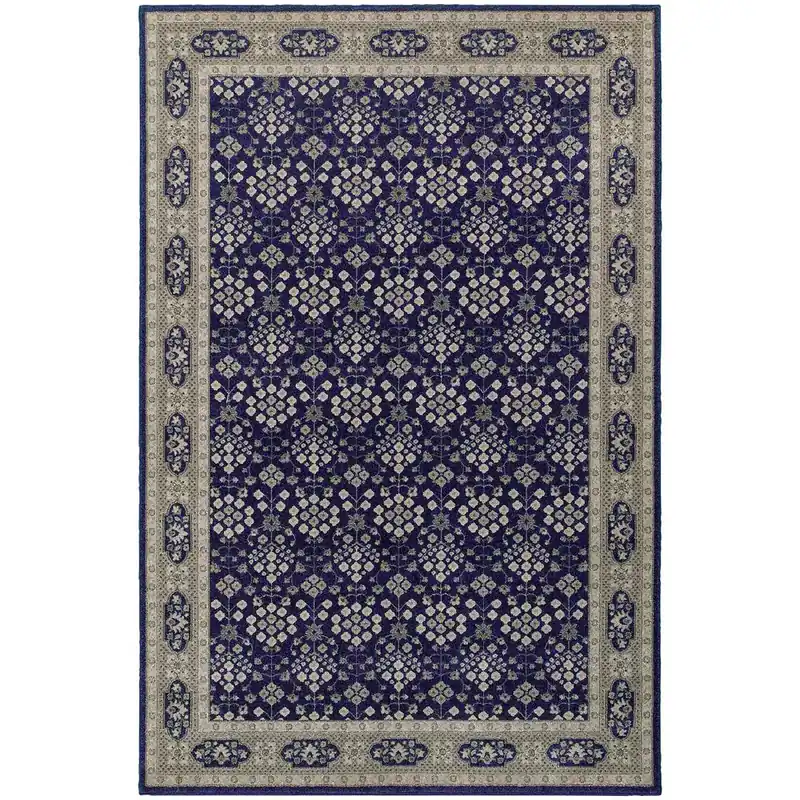 Richmond Rug in Navy - Oriental Weavers