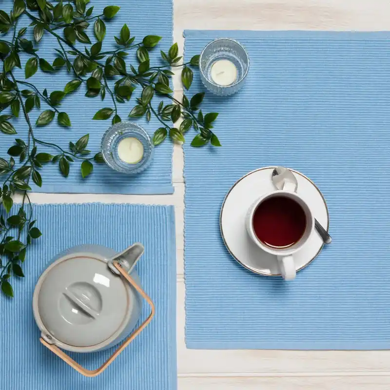 Spectrum Ribbed Cotton Placemat - NOW Designs