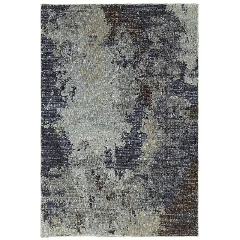 Evolution Rug in Blue - Oriental Weavers