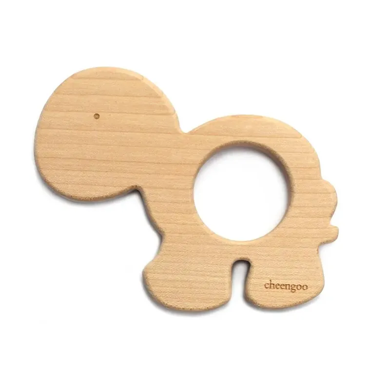 Turtle Wooden Teether - Cheengoo