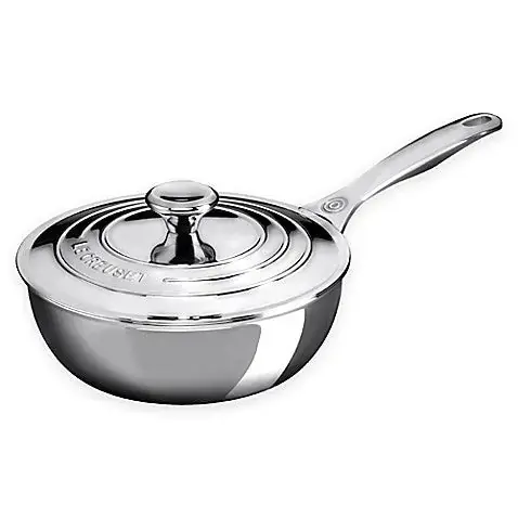 Stainless Steel Saucier Pan - Le Creuset