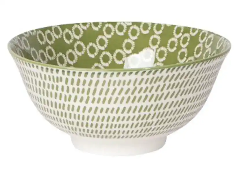 Rings Stamped Bowl - NOW Designs