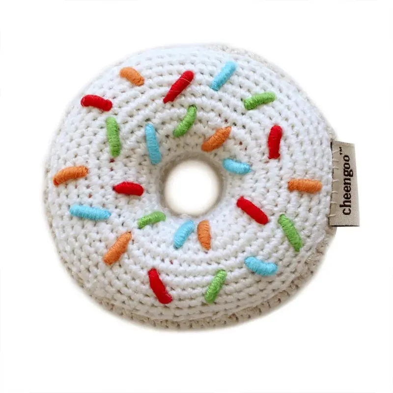 Donut Crocheted Rattle - Cheengoo