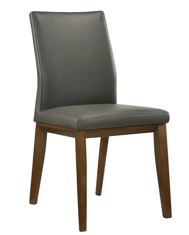Aarhus Leather Dining Chair - Kube Imports