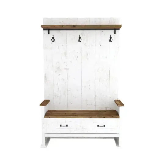 Provence Hall Bench with Drawer - LH Home