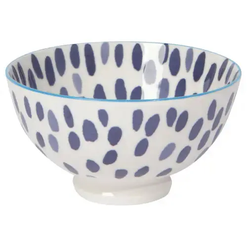 Blue Spots 4inch Bowl - NOW Designs