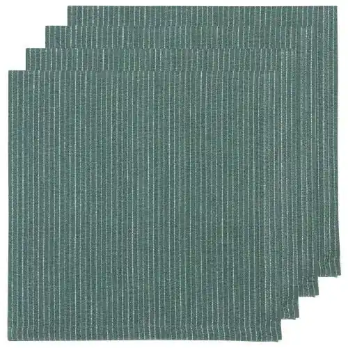 Pinstripe Linen Napkins - Danica Heirloom