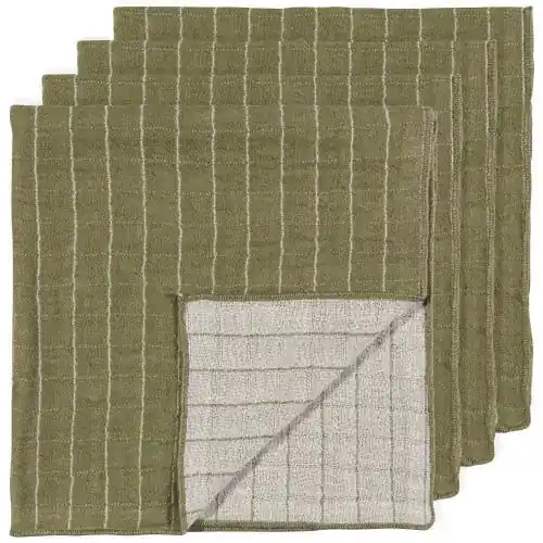 Double Weave Linen Table Napkin - Danica Heirloom