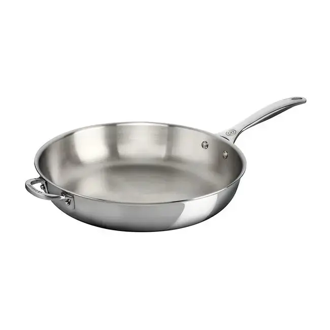 Stainless Steel Deep Fry Pan 12" - Le Creuset