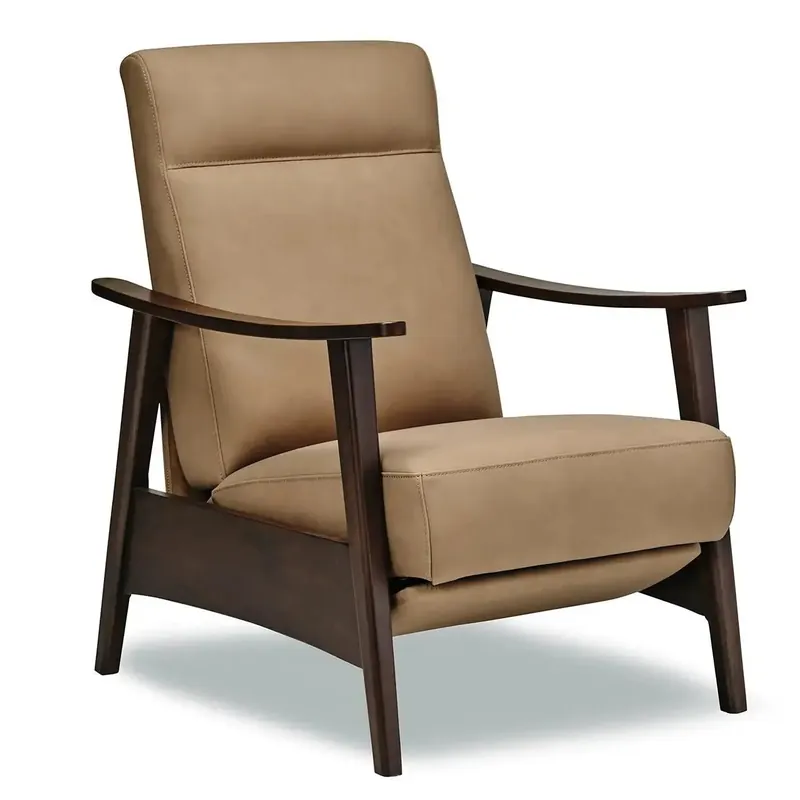 Vern Reclining Leather Chair - Stylus