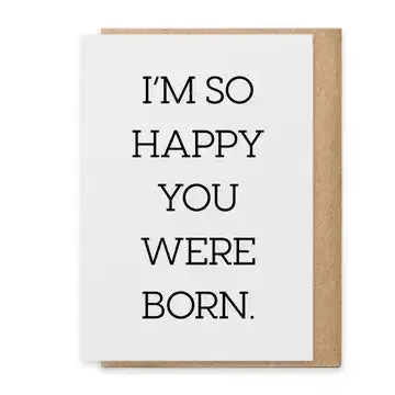 So Happy - Greeting Card