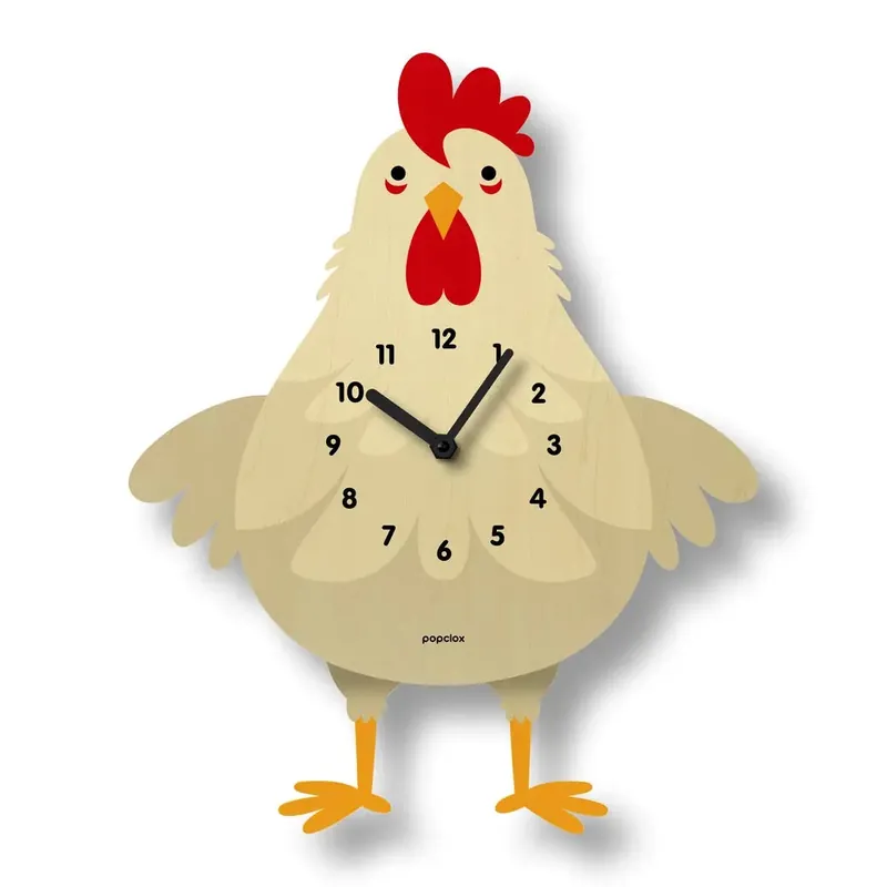 Cleo Chicken Pendulum Clock - Popclox
