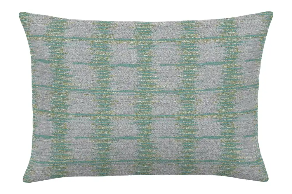 Earnest Collection Lumbar Outdoor Pillow, Sicily Spring - Casual Cushion