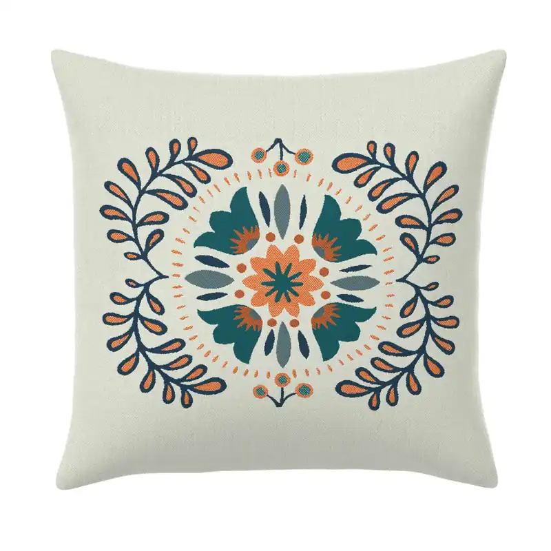 Earnest Collection Square Outdoor Pillow, Oto Medallion Resort - Casual Cushion