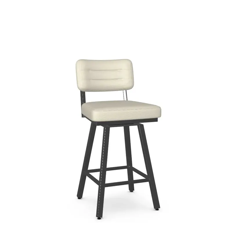 Phoebe Upholstered Swivel Stool - Amisco