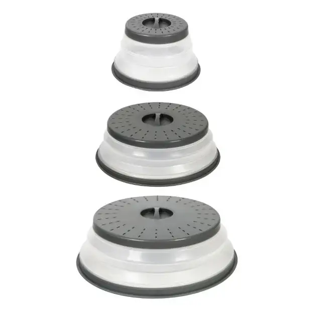 Collapsible Microwave Food Cover, Set of 3 - Tovolo