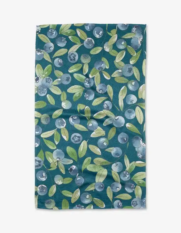 Blueberry Hill Tea Towel - Geometry