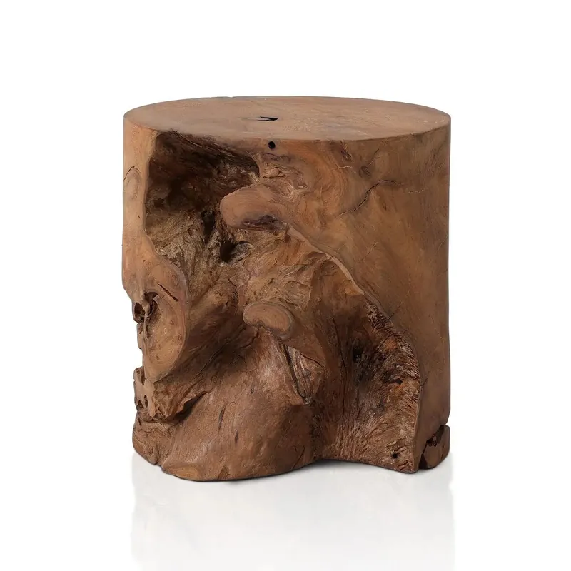 Teak Stool - Four Hands