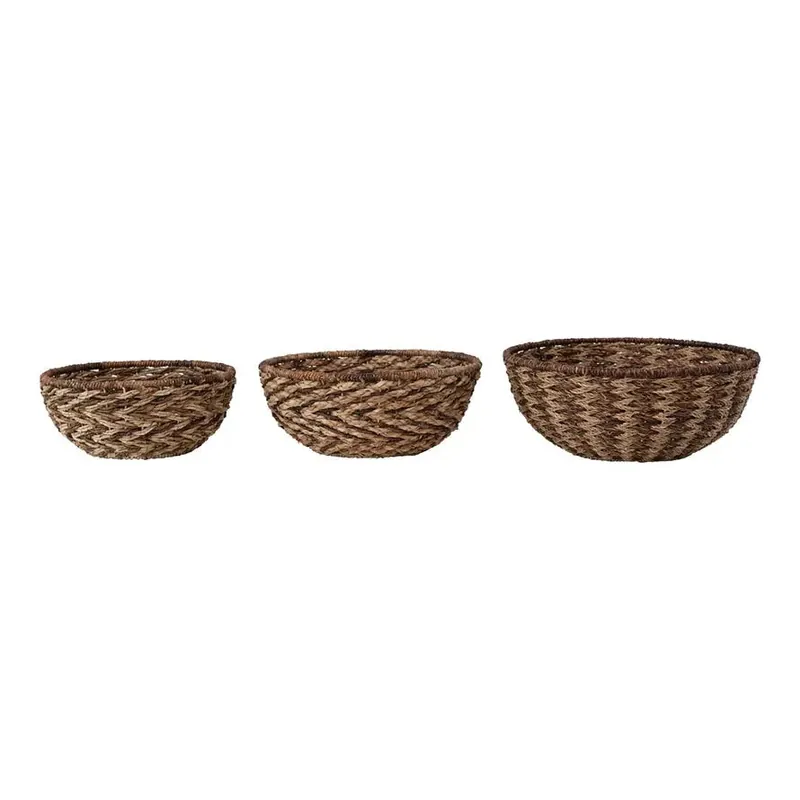 Hand-Woven Banana Bark and Bankuan Baskets