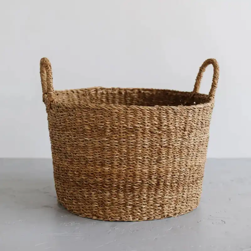 Round Laundry Basket, harvest - Will & Atlas