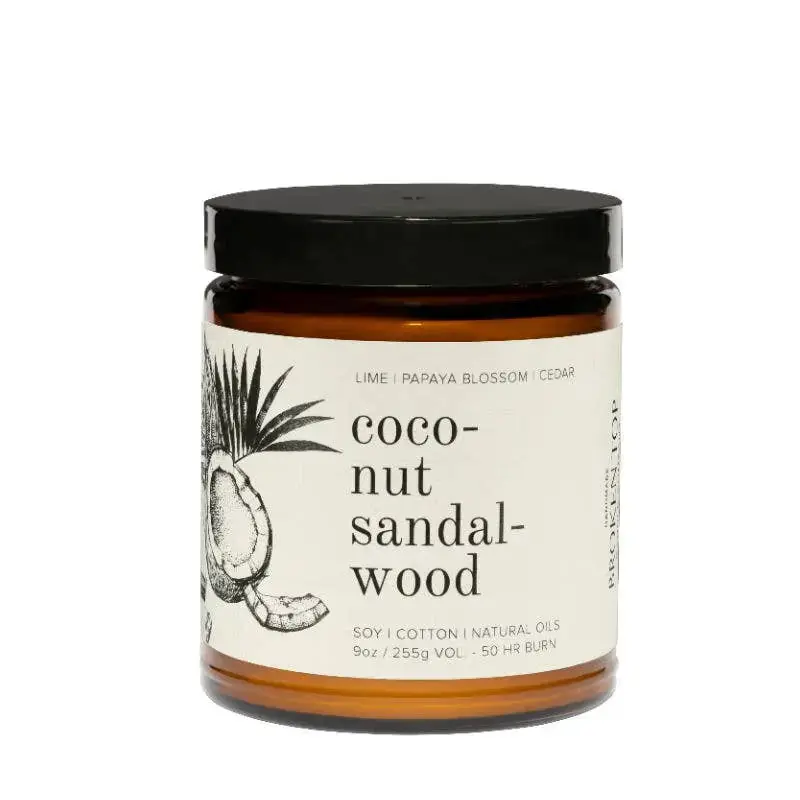 Coconut Sandalwood - 9 oz Soy Candle
