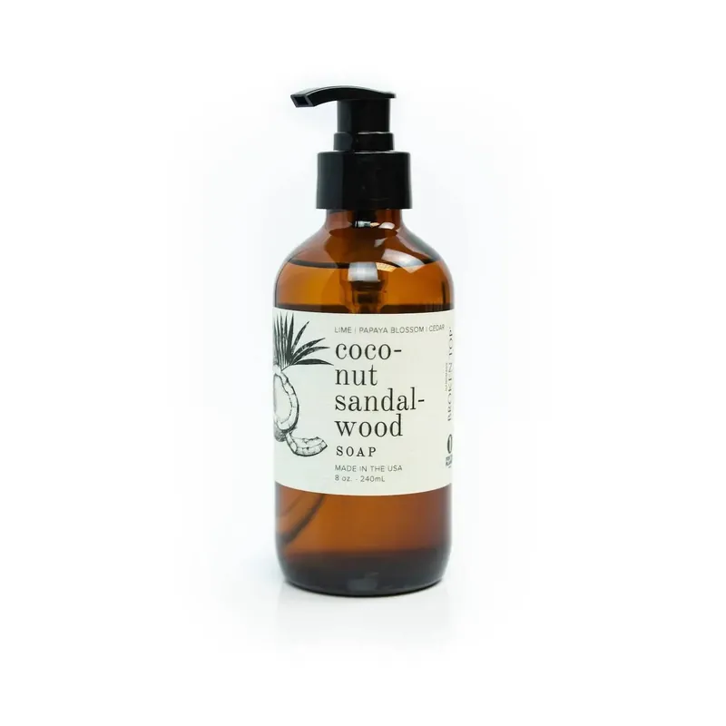 Coconut Sandalwood - 8 oz Liquid Hand Soap