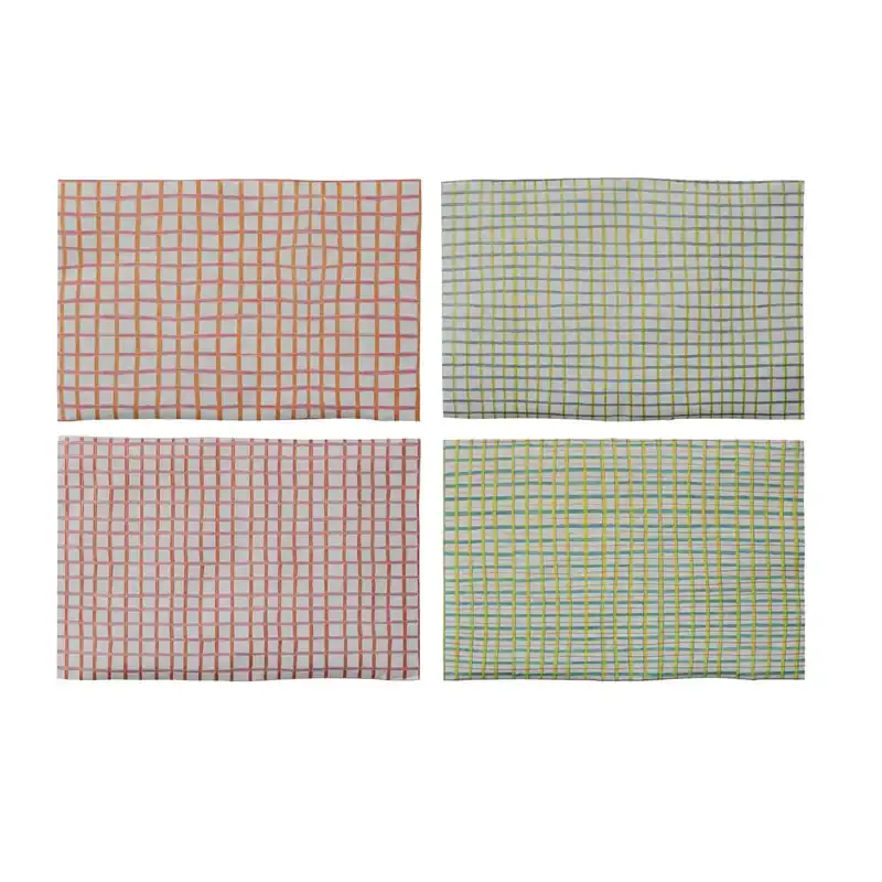 Grid Wrapping Paper, 4 Styles - Greenhouse Home
