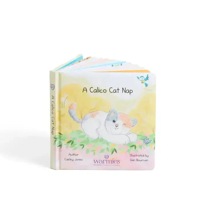 Calico Cat Board Book - Warmies