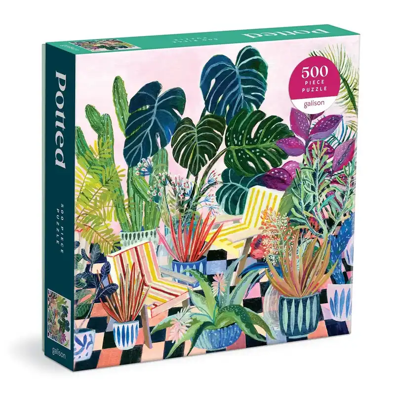 Potted 500 Piece Puzzle - Chronicle Books