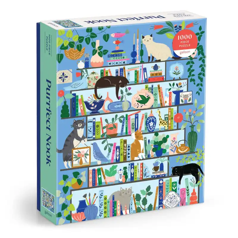 Purrfect Nook 1000 Piece Puzzle - Chronicle Books